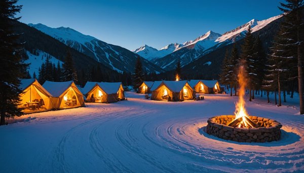 Profitez du ski autrement : séjournez dans un camping au pied des pistes des pyrénées