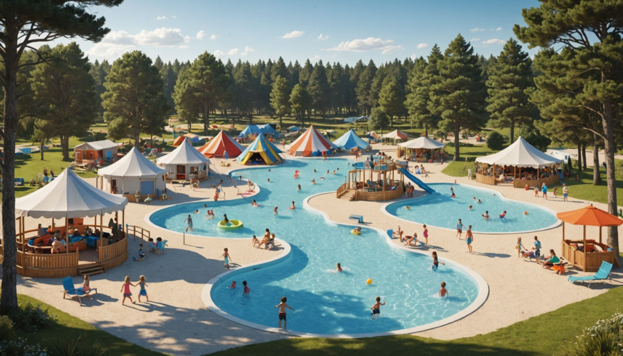 Camping finistere avec parc aquatique : détente et loisirs garantis